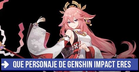 test de que personaje de genshin impact eres|genshin impact personajes.